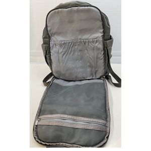 RUVALINO‎ Diaper Bag Backpack Gray Large with Changing Pad
